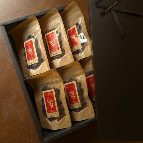 干し葡萄ギフトBOX　（35g×6個入り）