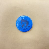 チャレンジョイマーブルバッチ　ひょっとこランチョブルー