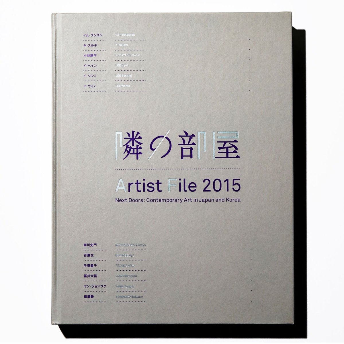 国立新美術館 自主企画展 図録 アーティスト・ファイル 2015 隣の部屋