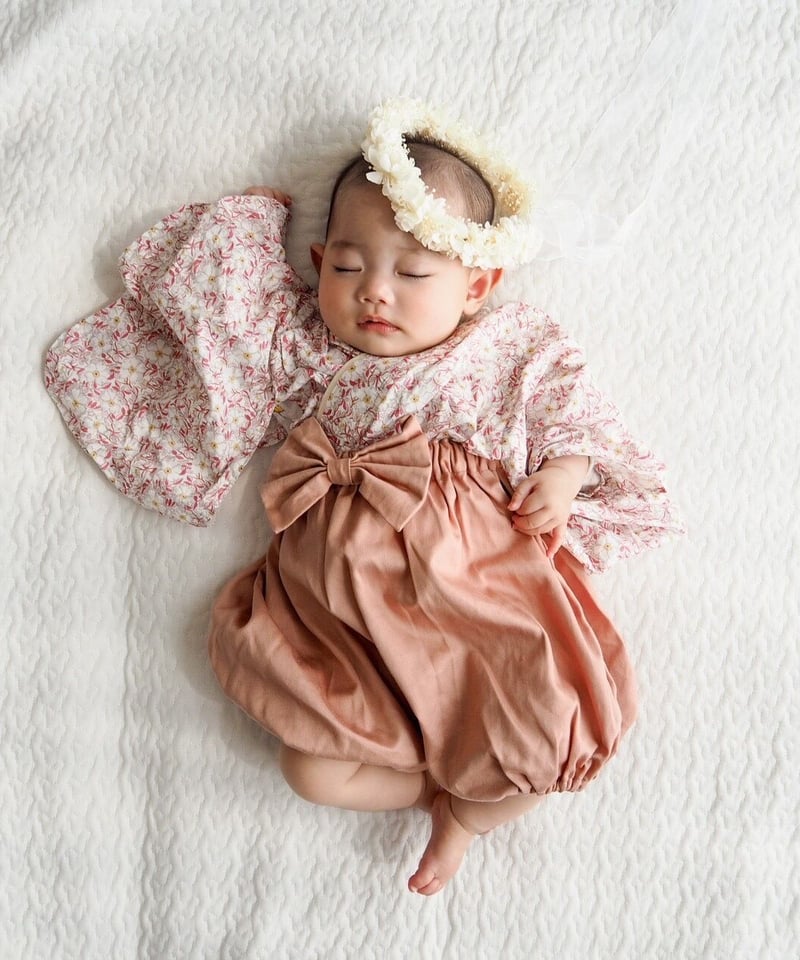 HANA 袴 アーカイブライラック こわ ピンク ハンドメイド 初節句 
