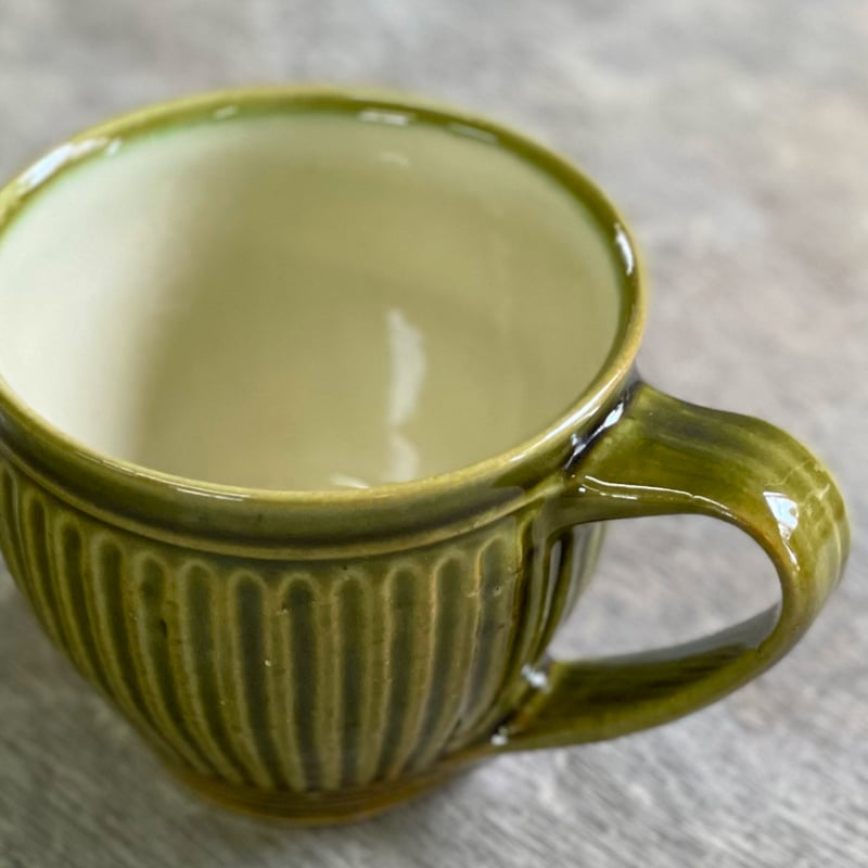 マグカップ 鎬 Olive | 鳥取因幡焼