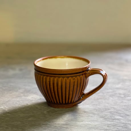 コーヒーカップ 鎬 Sand brown