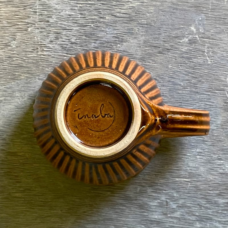 コーヒーカップ 鎬 Sand brown | 鳥取因幡焼