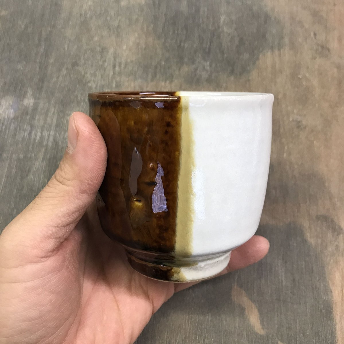 bluesky 飴釉 ぐい呑み 古道具 アンティーク 酒器 盃 bluesky様専用 飴釉 ぐい呑み 古道具 アンティーク 酒器 盃