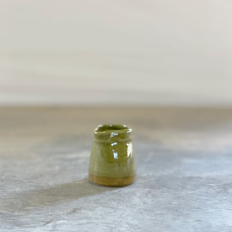 ミルクピッチャー Olive | 鳥取因幡焼