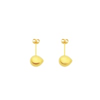 Small Gold Pearl Studs P-28-YG