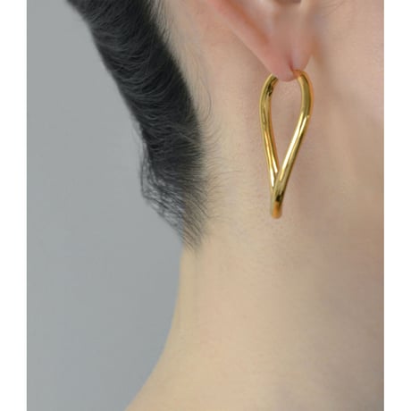Wave Earrings P-13-YG