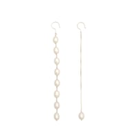 Long Pearl & Chain Hooks P-27-S