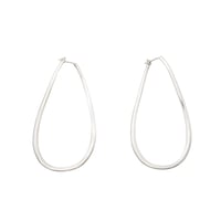 Large Plain Earrings P-42-S
