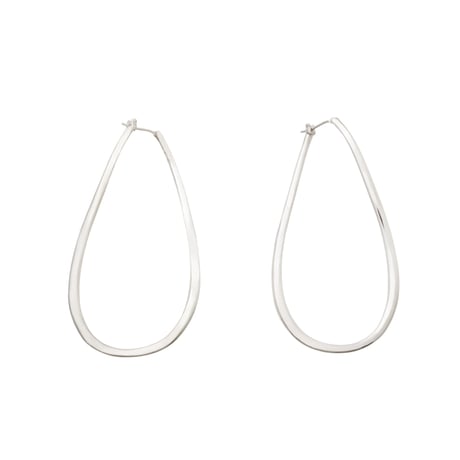 Large Plain Earrings P-42-S
