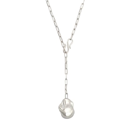 Silver Baroque Necklace NC-48-S