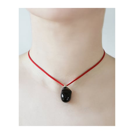 Stone Baroque Code Necklace NC-60-S-BLACK