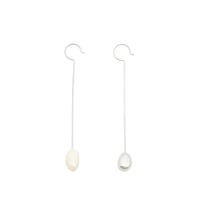 Pearl & Bar Long Hooks P-34-S