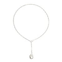 Silver Baroque Necklace NC-48-S