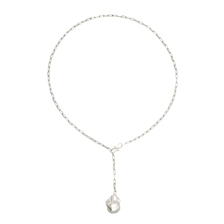 Silver Baroque Necklace NC-48-S