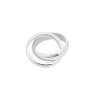 Large Double Ring R-11-YG