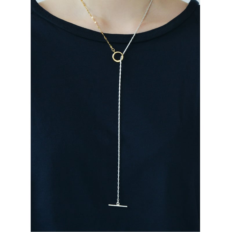 Needle Ice Chain Necklace NC-14-MIX | Rieuk