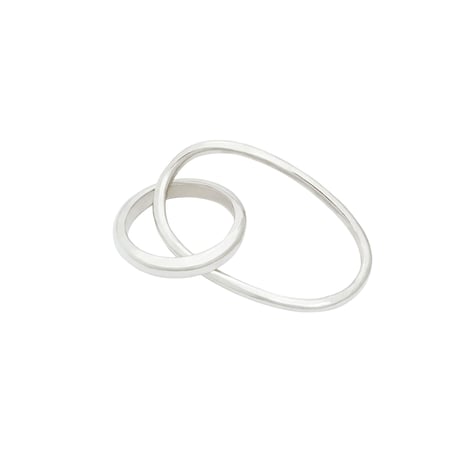 Double Wave Ring R-10-S