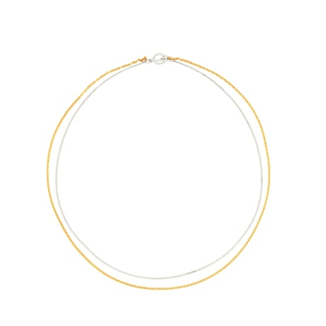 Double Thinner Necklace NC-68-MIX