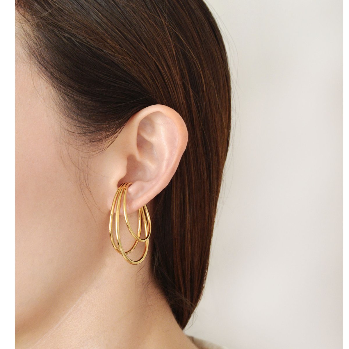 Medium Orbit Ear Cuff EC-03M-YG | Rieuk
