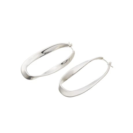 Large Wave Earrings P-41-S