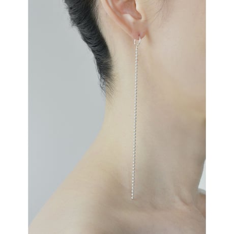 Thin Moon Tears Earrings P-16-S