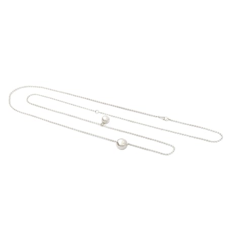 Double Moon Necklace NC-33-S