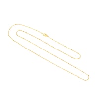 Dot Chain Long Necklace NC-54-YG