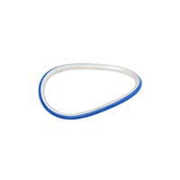 Single Wave Color Ring Blue  R-04-S-Blue