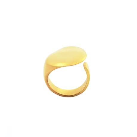 Puddle Pinky Ring R-09-YG