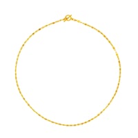 Needle Ice Chain Necklace NC-62-YG-40