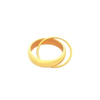 Medium Double Ring R-12-YG