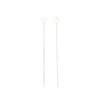 Thinest Moon Tears Earrings P-17-S