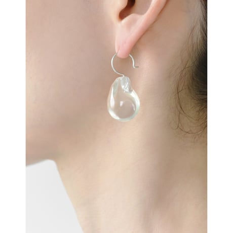 Stone & Baroque Pearl Hooks P-35-S-CRYSTAL