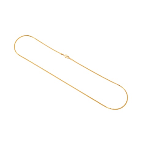 Flat Chain Necklace NC-20-YG