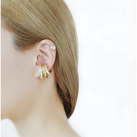 Large Ring Ear Cuff  EC-02M-YG