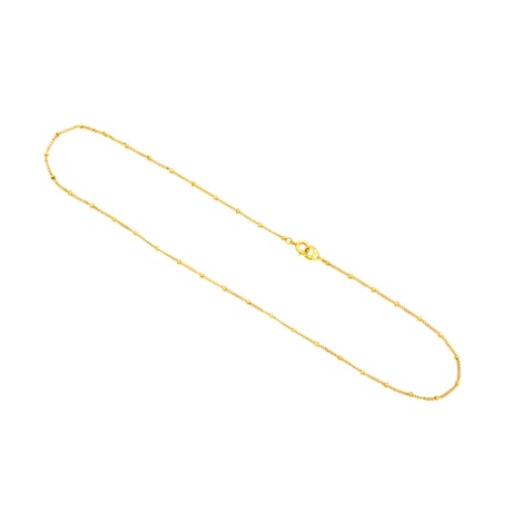 Dot Chain Short Necklace NC-56-YG