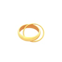 Small Double Ring R-13-YG