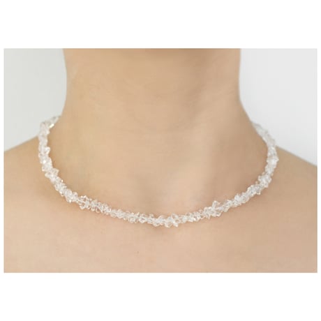 Double Pointed Quartz Necklace NC-QT-3
