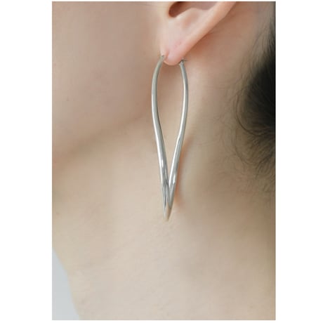 Large Plain Earrings P-42-S