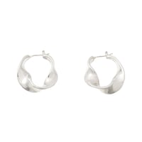 Medium Wave Earrings P-40-S