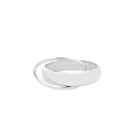 Medium Double Ring R-12-S