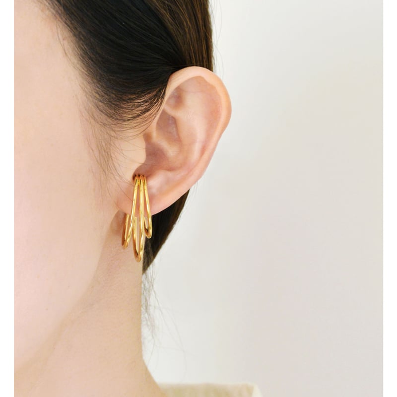 Small Orbit Ear Cuff EC-03S-YG | Rieuk 