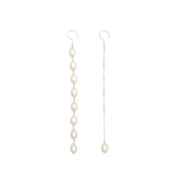 Long Pearl & Chain Hooks P-27-YG