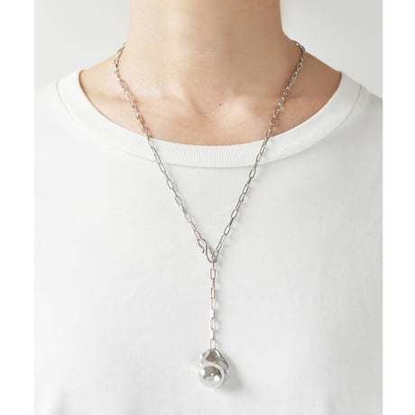 Silver Baroque Necklace NC-48-S