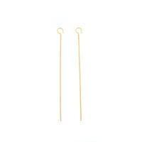 Thinest Moon Tears Earrings P-17-YG