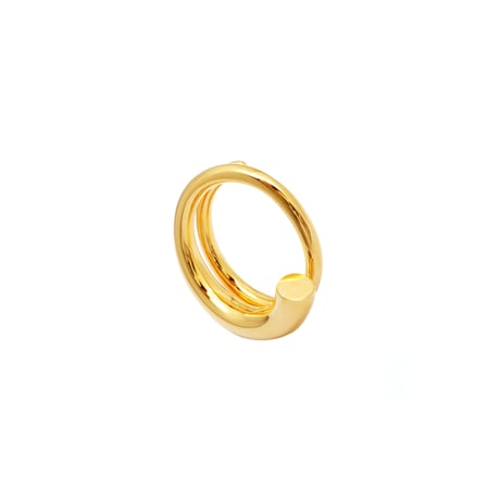 Spiral Pinky Ring R-06-YG