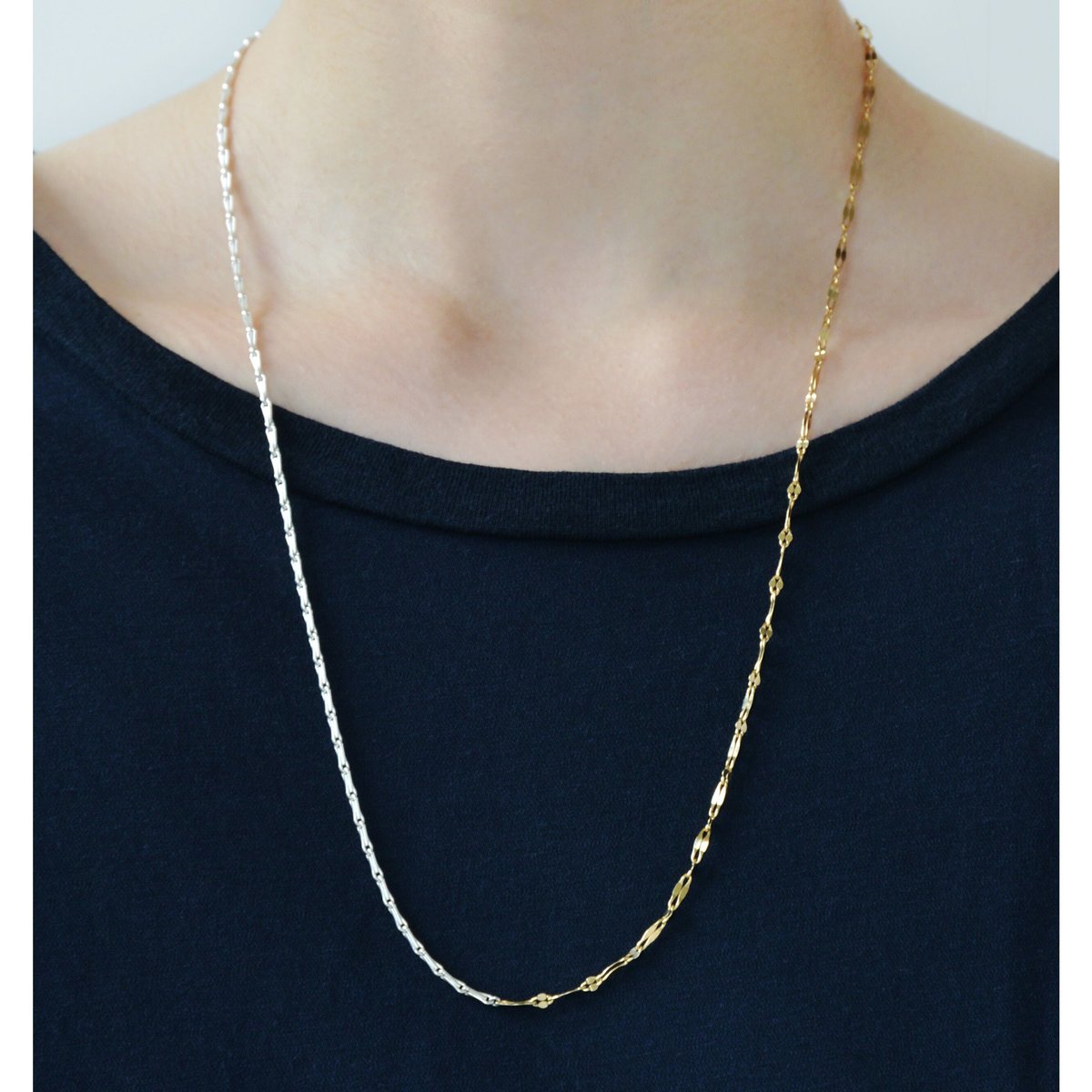 Needle Ice Chain Necklace NC-14-MIX | Rieuk