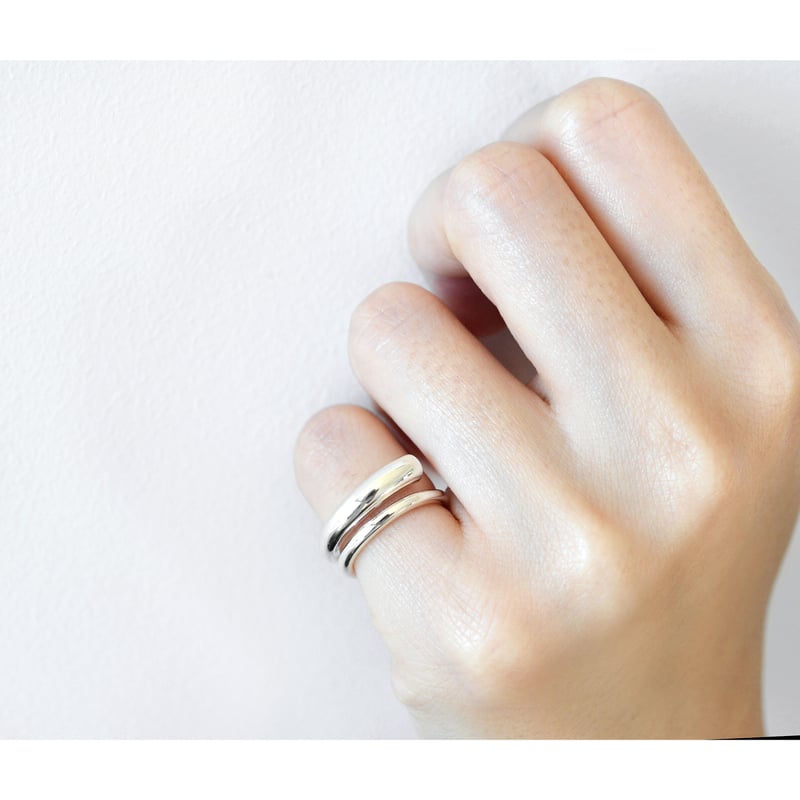 Spiral Pinky Ring R-06-S | Rieuk