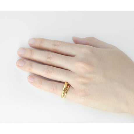 Spiral Pinky Ring R-06-YG